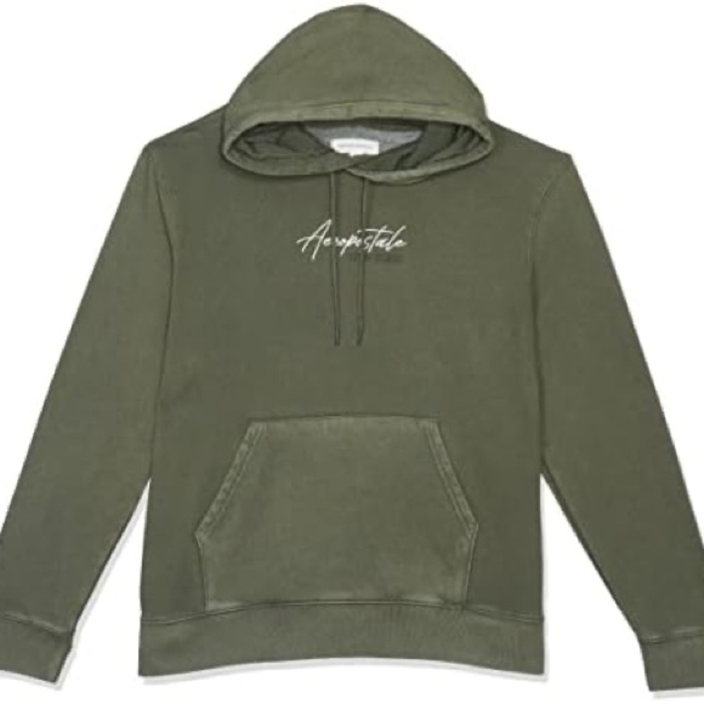 Aeropostale Green Hoodie for Men